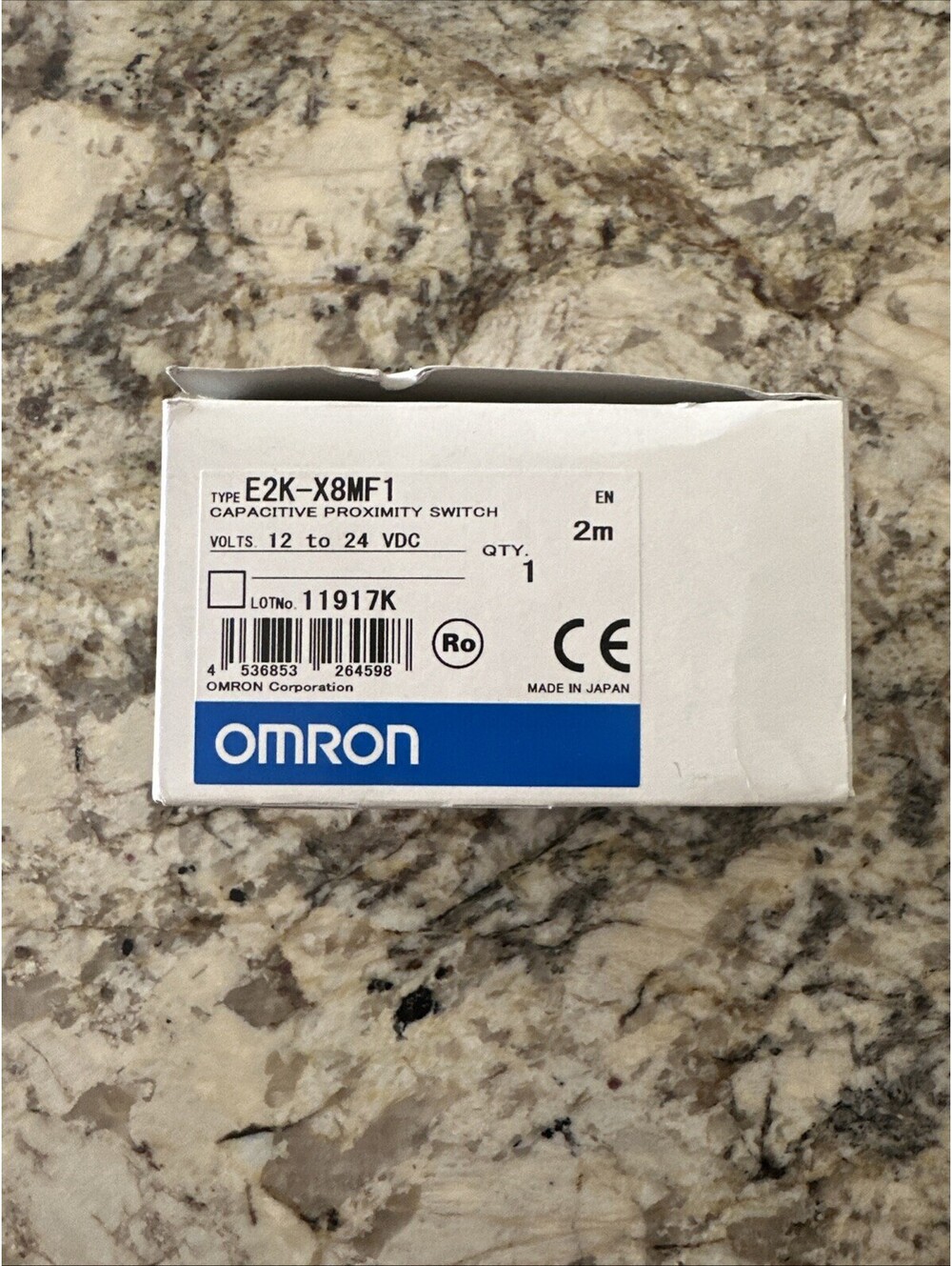 Omron E2K-X8MF1 E2KX8MF1 Proximity Switch Sensor NEW + FAST SHIPPING